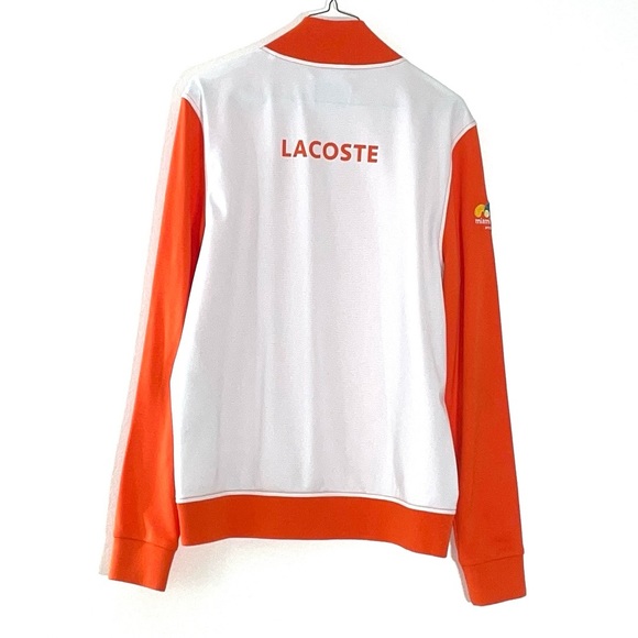 Lacoste Sport Men’s Orange Sweater - Picture 3 of 10